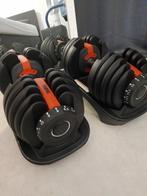 Verstelbare dumbell set 2,5 - 24 kg, Sport en Fitness, Fitnessmaterialen, Ophalen, Zo goed als nieuw