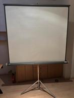 Projectie scherm, Audio, Tv en Foto, Projectieschermen, Ophalen, Handmatig, Gebruikt