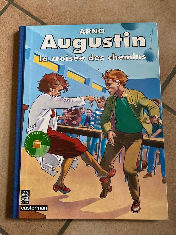 Augustin La croisée des chemins Arno 1993 BD Casterman TB ét, Boeken, Stripverhalen, Gelezen, Eén stripboek, Verzenden