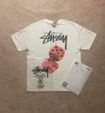 T-shirt Stussy blanc Dé rouge taille s neuf, Kleding | Heren, T-shirts, Nieuw, Maat 46 (S) of kleiner, Wit, Stüssy