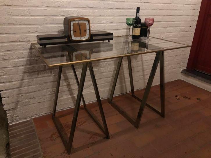 hollywood regency style side-table, Antiek en Kunst, Curiosa en Brocante, Ophalen