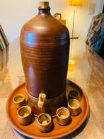 Handgemaakte aarden kruik Maredsous, Antiek en Kunst, Ophalen