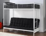 Stapel bed / hoogslaper met 2 matrassen, Ophalen, 210 cm, Tweepersoons, Zo goed als nieuw