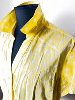 Gele hemdsblouse l, Ophalen of Verzenden, Zo goed als nieuw