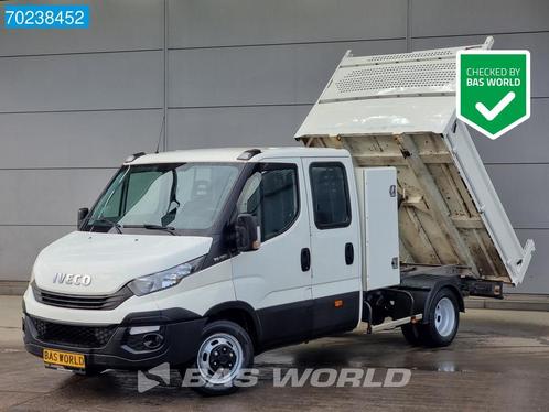 Iveco Daily 35C12 Kipper Dubbel Cabine Euro6 3500kg trekhaak, Auto's, Bestelwagens en Lichte vracht, Bedrijf, Te koop, Elektrische ramen