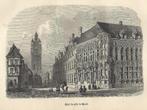 1853 - Gent / het stadhuis, Antiquités & Art, Envoi