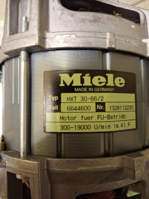miele wasmotor en andere onderdelen wasmachine, Elektronische apparatuur, Wasmachines, Gebruikt, Voorlader, 8 tot 10 kg, 85 tot 90 cm