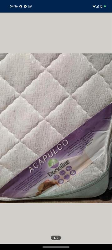 Dorsoline Acapulco matras 1 persoon 90x190x90 cm. beschikbaar voor biedingen