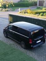 Mercedes V-klasse V200 d Amg 8pl Pano 7G Tronic Avantgarde, Auto's, 4 cilinders, 2500 kg, Zwart, Leder
