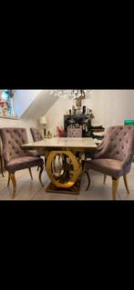 Nieuwe tafel + 6 nieuwe stoelen( wegens sterfgeval) -50%), Enlèvement