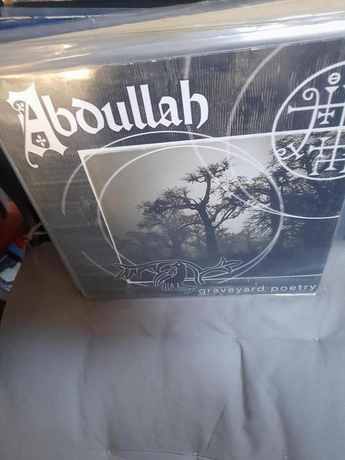 lp - abdullah - graveyard poetry, Cd's en Dvd's, Vinyl | Hardrock en Metal, Zo goed als nieuw, Ophalen of Verzenden
