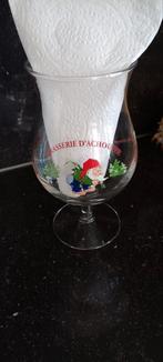 Bierglas brasserie d'achouffe br Duvel Moortgat, Verzamelen, Glas en Drinkglazen, Ophalen of Verzenden, Zo goed als nieuw, Bierglas