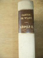44 Carton de Wiart LEOPOLD II dédicacé ministre Paul Struye, Livres, Histoire nationale, Enlèvement ou Envoi