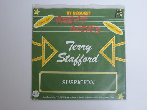 Terry Stafford  Barbara George ‎  Suspicion   I Know 7", CD & DVD, Vinyles Singles, Utilisé, Single, Autres genres, 7 pouces, Enlèvement ou Envoi