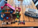 Playmobil 1.2.3 Huis + Camper + Figuren & Dieren, Kinderen en Baby's, Speelgoed | Duplo en Lego, Ophalen, Zo goed als nieuw