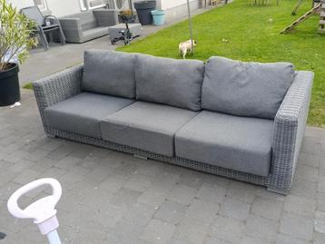 Loungeset bois le duc, Tuin en Terras, Ophalen, Gebruikt, Wicker, Tuinset
