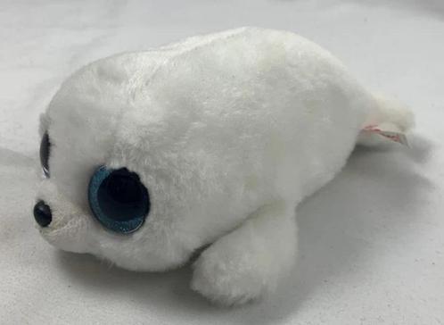 Ty Beanie Boo Icy zeehond knuffel 20cm wit 2015 knuffeldier, Kinderen en Baby's, Speelgoed | Knuffels en Pluche, Zo goed als nieuw