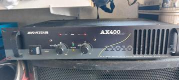 jb systems ax400, Musique & Instruments, Amplis | Clavier, Moniteur & Sono, Enlèvement ou Envoi, Utilisé