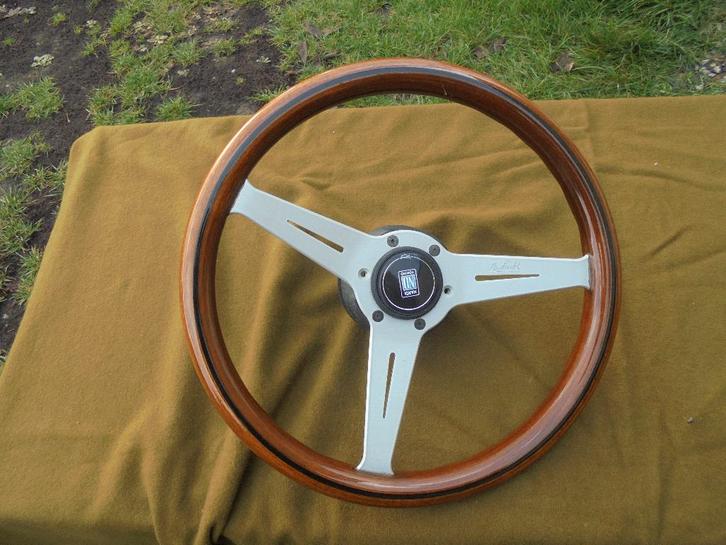 oud Nardi houten stuurwiel diameter 36 cm voor Audi, Auto-onderdelen, Overige Auto-onderdelen, Audi, Ophalen of Verzenden