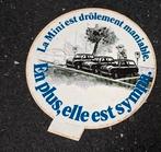 Vintage sticker auto merk Mini Cooper Leyland group, Verzamelen, Ophalen of Verzenden, Zo goed als nieuw, Auto of Motor