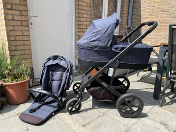 Cybex Balios S + Reiswieg + Maxi-cosi adapters, Autres marques, Enlèvement ou Envoi, Poussette combi, Avec nacelle