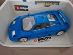 Bugatti EB110. 1991 blauw, Ophalen, Zo goed als nieuw, Auto, Burago