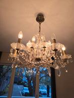 twee stukken kristallen kroonluchter, Huis en Inrichting, Lampen | Kroonluchters, Ophalen