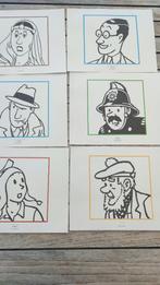 Lot de 35 fiches Tintin - Hergé, Collections, Enlèvement ou Envoi, Tintin, Comme neuf, Image, Affiche ou Autocollant