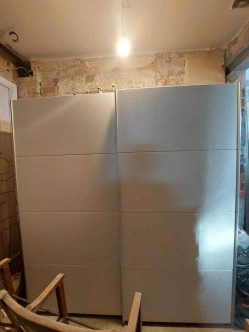 Kledingkast wit schuifdeuren gebruikt, Huis en Inrichting, Kasten | Kleerkasten, Gebruikt, Ophalen of Verzenden
