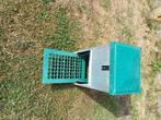 Feed-o-matic trapbak voor 8kg kippenvoer (met ratguard), Dieren en Toebehoren, Ophalen, Gebruikt, Drinken en Voederen