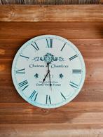 Retro klok, Huis en Inrichting, Woonaccessoires | Klokken, Ophalen, Zo goed als nieuw