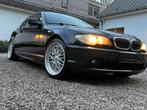 BMW E46 330 Cabrio - manueel // 2de eigenaar, Auto's, BMW, Cabriolet, Leder, Bruin, Handgeschakeld