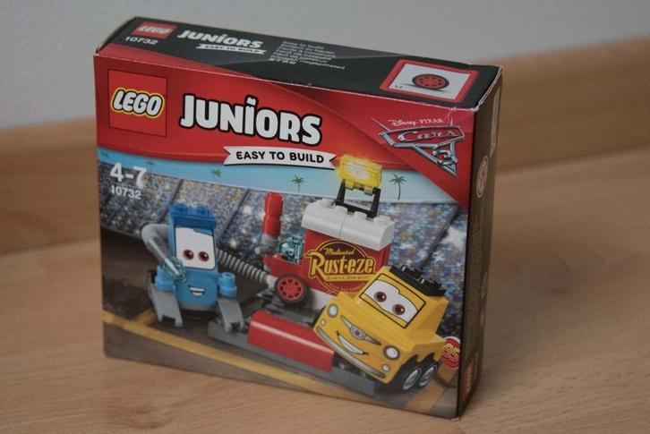 Lego 10732 - Guido and Luigi's pit stop, Kinderen en Baby's, Speelgoed | Duplo en Lego, Nieuw, Lego, Complete set, Ophalen of Verzenden