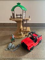 Boomhut met jeep en actiefiguur, Ophalen, Zo goed als nieuw