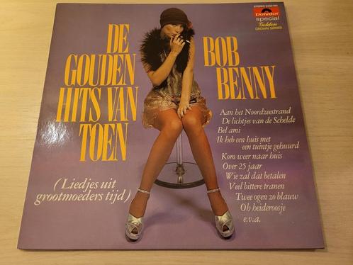Disque vinyl 33 tours Bob Benny – De Gouden Hits Van Toen, Cd's en Dvd's, Vinyl | Nederlandstalig, Zo goed als nieuw, Pop, Ophalen of Verzenden