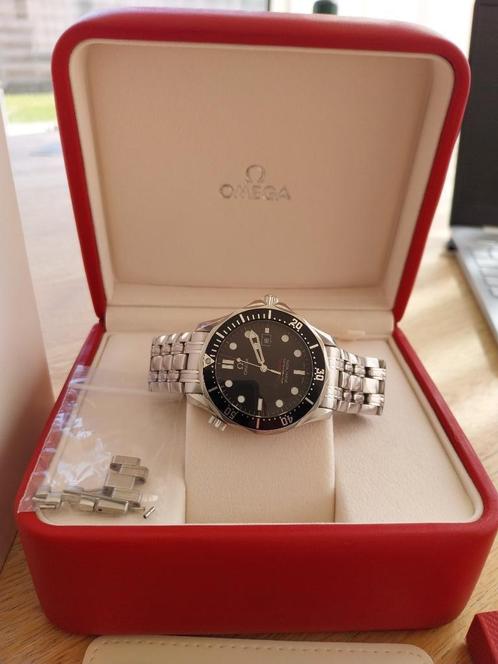 Omega Seamaster 300m, Handtassen en Accessoires, Horloges | Heren, Zo goed als nieuw, Polshorloge, Omega, Staal, Staal, Ophalen