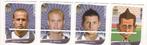 Panini Football 2009 / Charleroi / 4 stickers, Verzenden, Nieuw, Poster, Plaatje of Sticker