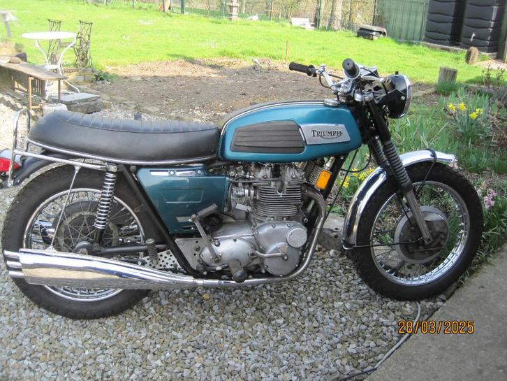 Triumph Trident t150 uit 1968, Motoren, Motoren | Oldtimers, Sport, 3 cilinders, Ophalen