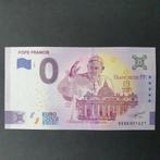 0 euro papa Francesco Vaticaan, Postzegels en Munten, Bankbiljetten | Europa | Eurobiljetten, Los biljet, 10 euro, Ophalen of Verzenden