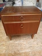 Table de chevet vintage, Maison & Meubles, Enlèvement, Utilisé