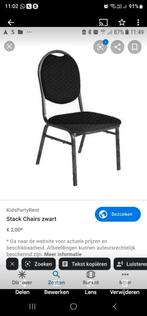 Stack chair horecastoel, Zakelijke goederen, Horeca | Meubilair en Inrichting, Meubilair, Gebruikt, Ophalen of Verzenden