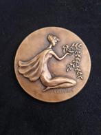 Grande médaille Belgique ministère culture Duerinck Bronze, Enlèvement ou Envoi, Bronze