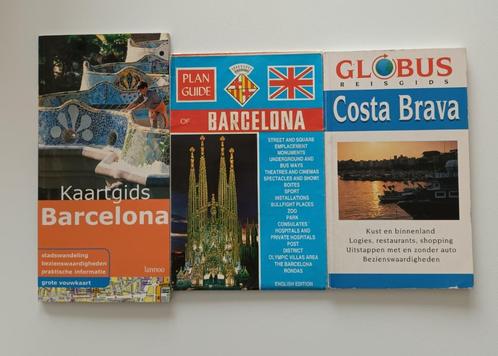 Costa Brava reisgids + Kaartgidsen Barcelona, Boeken, Reisgidsen, Ophalen of Verzenden