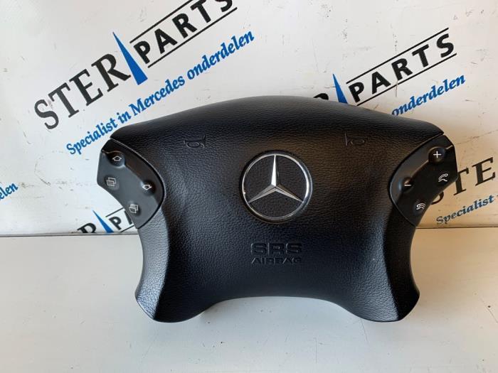 Airbag links (Stuur) van een Mercedes C-Klasse, Auto-onderdelen, Overige Auto-onderdelen, Mercedes-Benz, Gebruikt, 3 maanden garantie