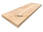Wandplank Massief Eiken - Boom & Rechte kant - Op voorraad, Huis en Inrichting, Woonaccessoires | Wandplanken en Boekenplanken