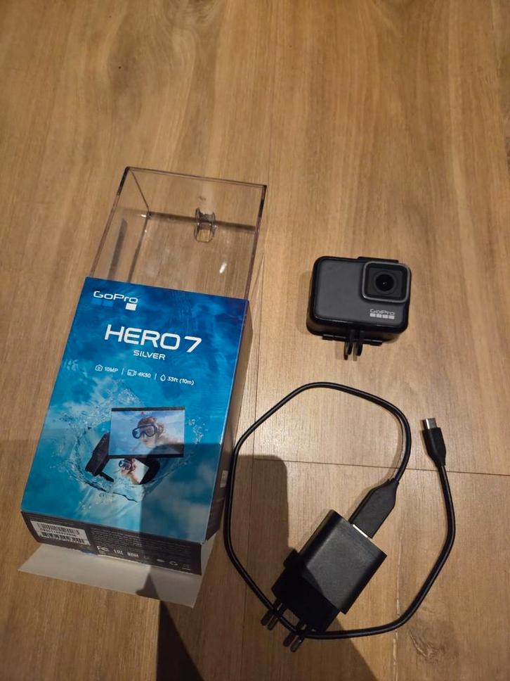 GoPro hero 7 silver, Audio, Tv en Foto, Actiecamera's, Zo goed als nieuw, GoPro, Ophalen