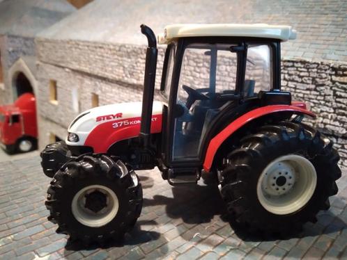 Tracteur Steyr 375 Kompakt Ertl, Hobby & Loisirs créatifs, Voitures miniatures | 1:32, Comme neuf, Tracteur et Agriculture, ERTL