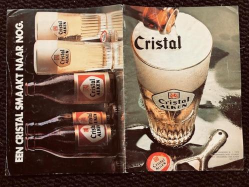 Personeelsblad Cristal Alken nr. 1 - 1978, Collections, Marques de bière, Enlèvement