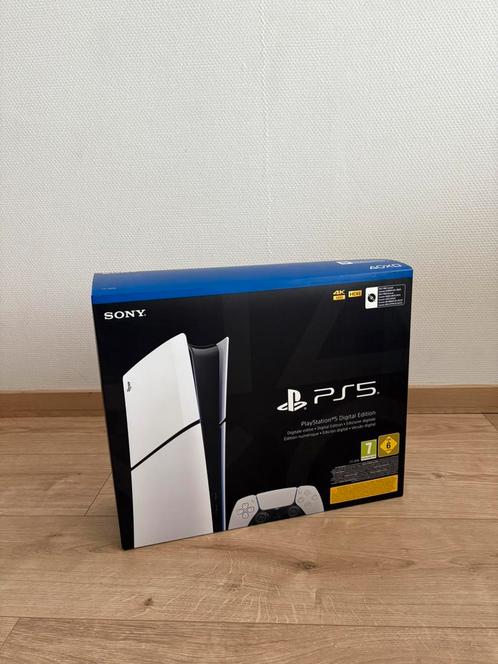 Playstation 5 slim digital 1TB aankoop 21/02/2025 (GARANTIE), Games en Spelcomputers, Spelcomputers | Sony PlayStation 5, Nieuw