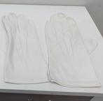 Witte lederen handschoenen, maat 9,5, Ophalen of Verzenden, Maat 52/54 (L), Handschoenen